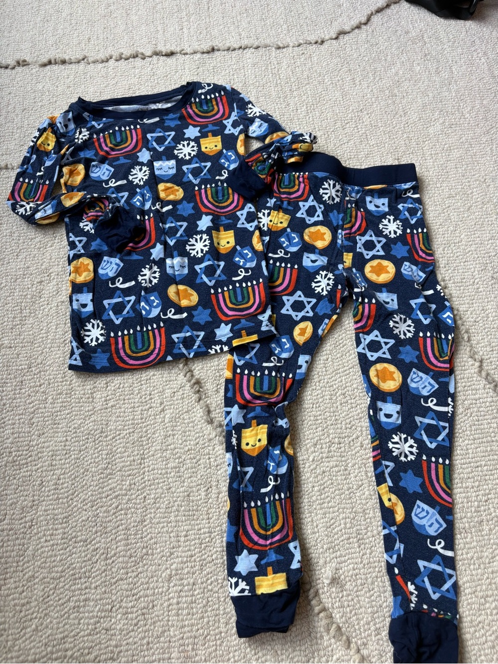 Little Sleepies | Hanukkah Pajama Set - EUC